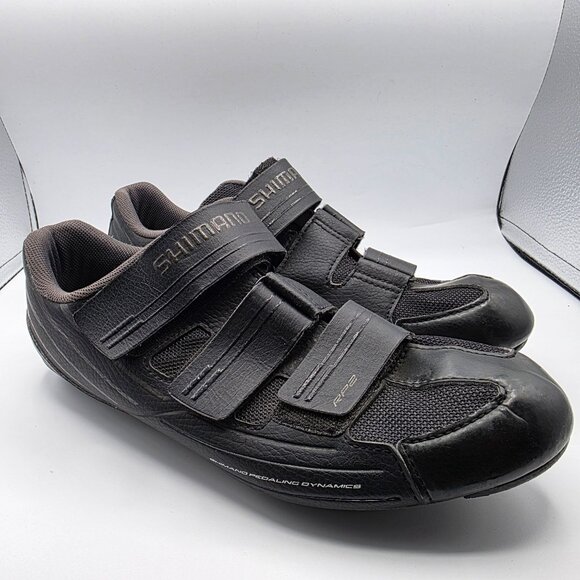 Shimano Dynalast Mens Size 10.5 Black Road Cycling Biking Shoes SH-RP200SL - Picture 1 of 13